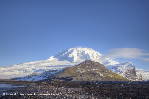 Dôme glaciaire et volcanique Big Ben
