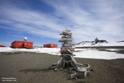 Base russe Bellingshausen / Russian station Bellingshausen
