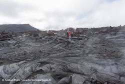 Champ de lave du volcan Tolbachik / Lava field of Tolbachik volcano