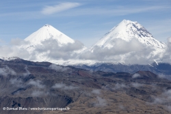 Volvans Klyuchevskoy et Kamen / Klyuchevskoy and Kamen volcanoes