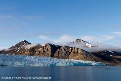 Paysage et glacier / Landscape and glacier