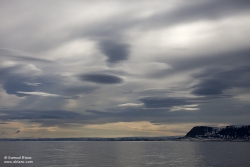 Nuages dans le Woodfjord / Clouds in Woodfjord