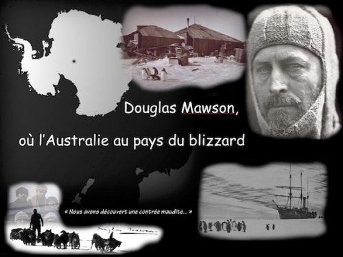 Conférence Douglas Mawson où l'Australie au pays du blizzard