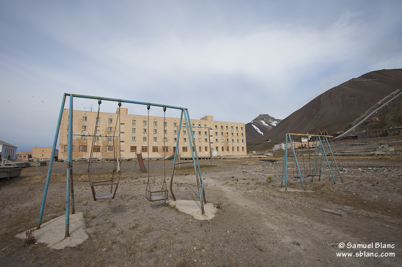 Pyramiden au Spitzberg, Svalbard