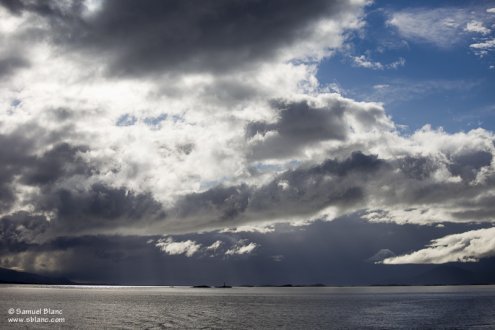 Lumières du soir dans le Beagle