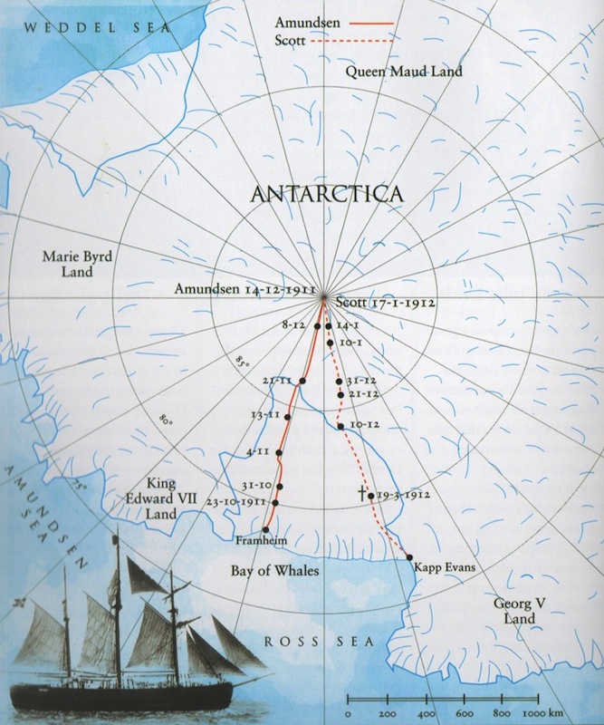 Маршрут экспедиции руаля амундсена. Маршрут экспедиции Руаль Амундсен на карте.