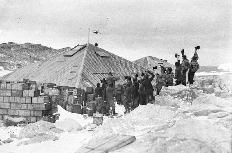 La cabane Mawson au cap Denison