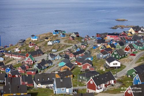 Village d'Upernavik au Groenland