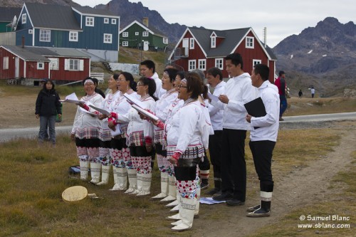 Chorale à Ammassalik au Groenland