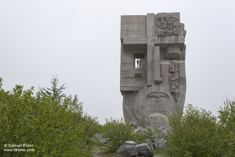 Le "masque de la tristesse" à Magadan