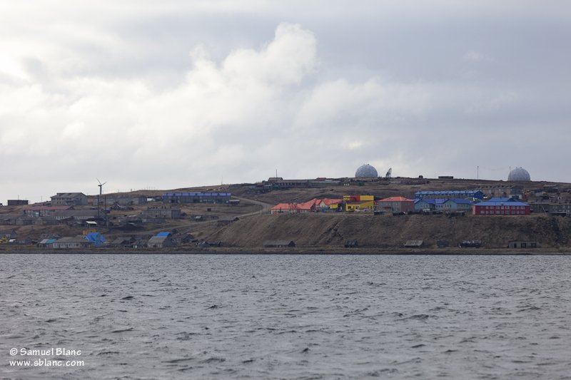 Le village de Nikol'skoye sur l'île Béring