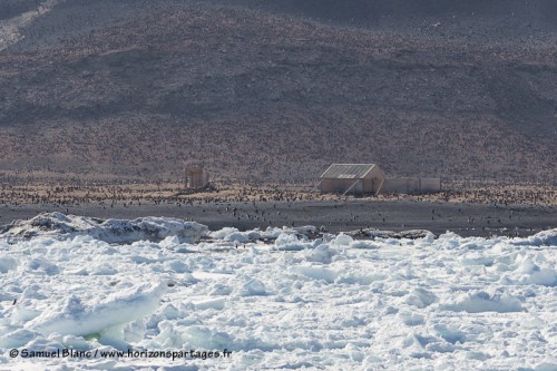 Cabane du premier hivernage sur le continent Antarctique