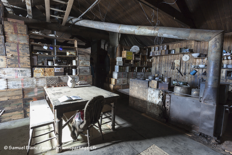 Cabane de Robert Falcon Scott au cap Evans