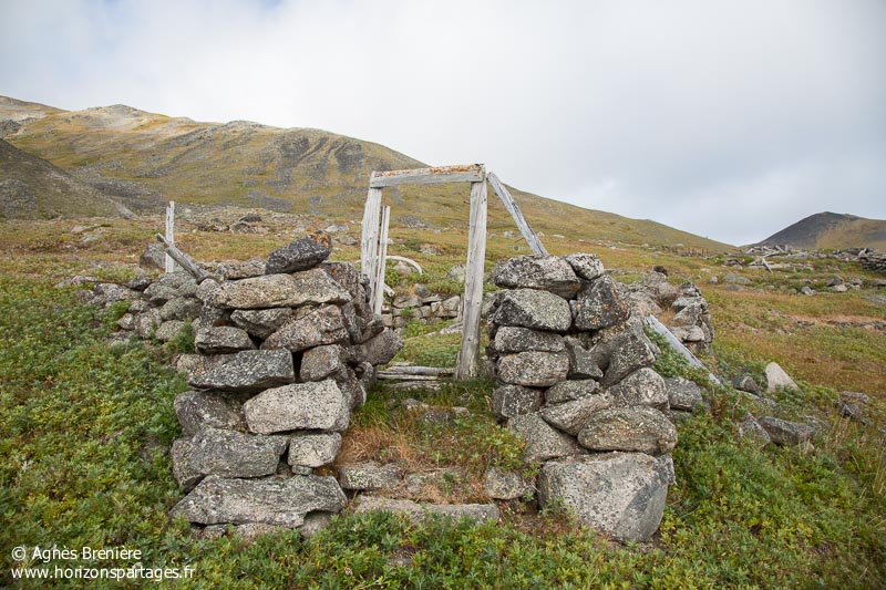 Vestige au village de Naukan