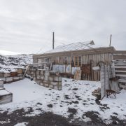 Cabane de l'expédition Nimrod au cap Royds sur l'île Ross