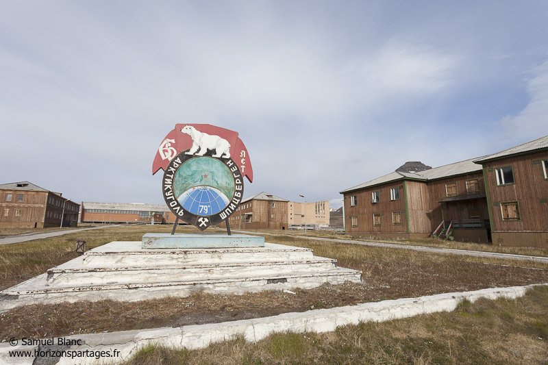 La ville fantôme de Pyramiden au Spitzberg