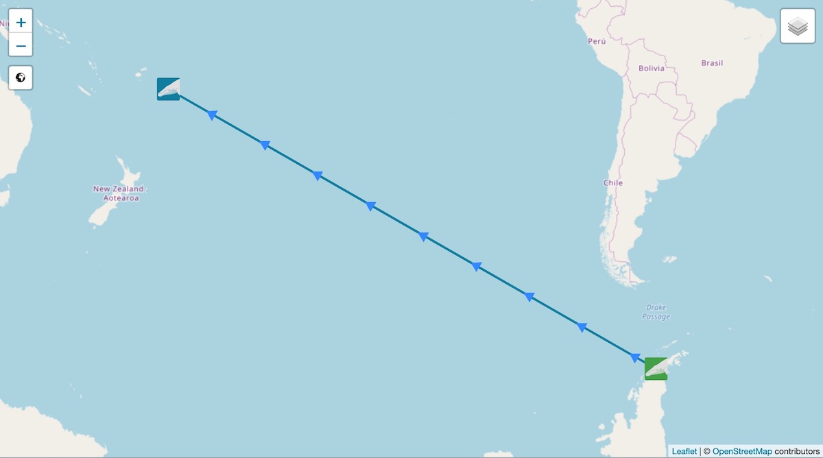 Migration d'une baleine à bosse de l'Antarctique aux Tonga