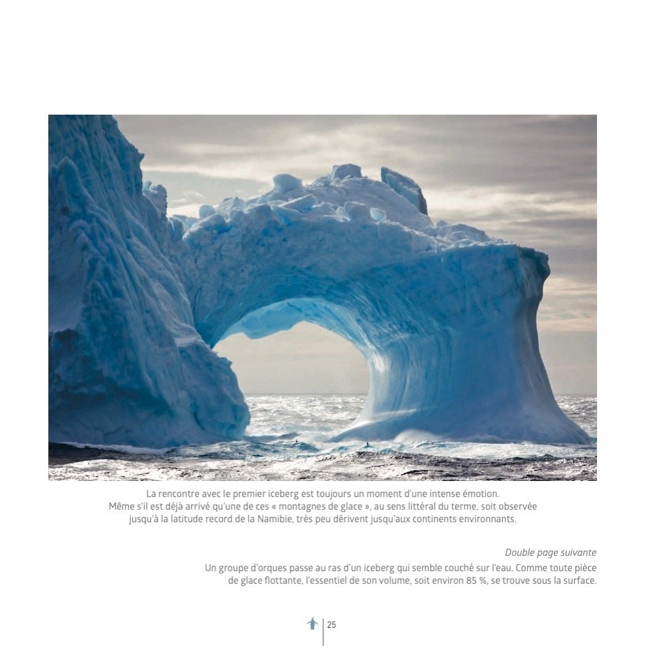 Extrait du livre "Antarctique, voyage en péninsule"
