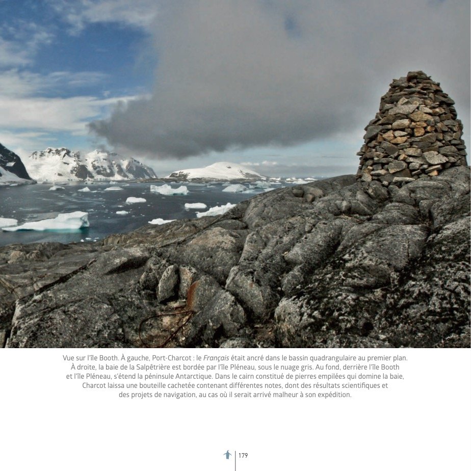 Extrait du livre "Antarctique, voyage en péninsule"
