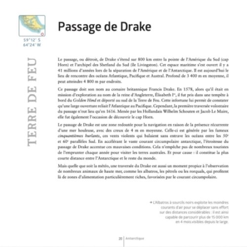 Extrait du livre "Antarctique, voyage en péninsule"