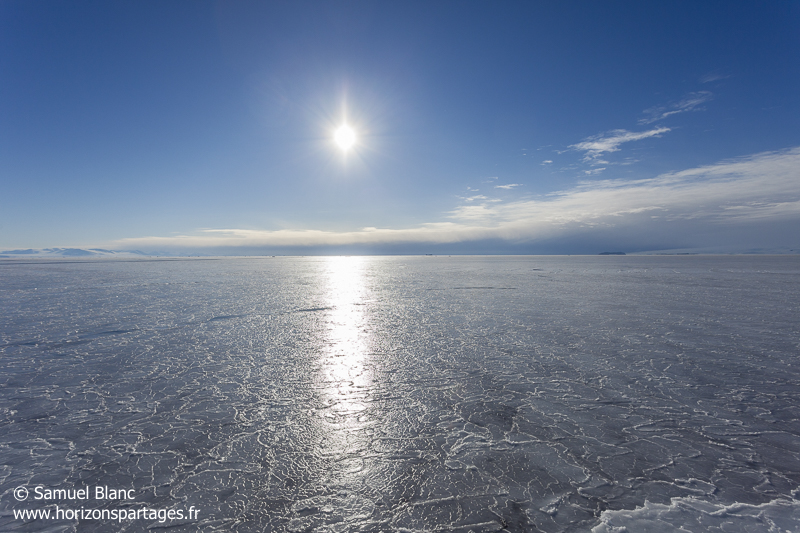 Embâcle dans le détroit de McMurdo