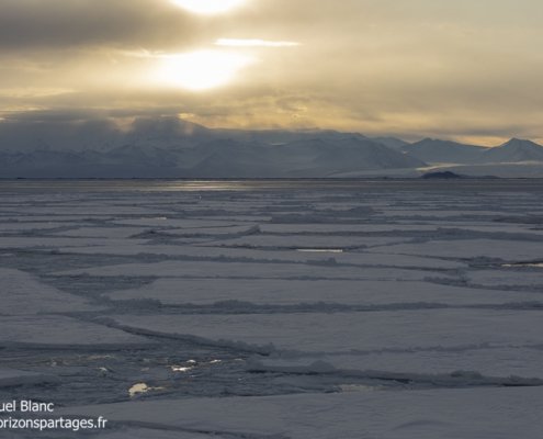 Débâcle dans le détroit de McMurdo