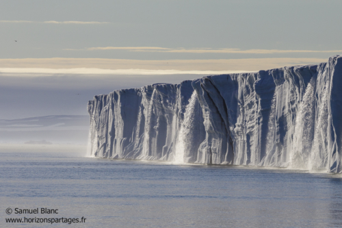 Glacier Bråsvell (Bråsvellbreen) au Svalbard