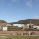 Ville minière russe de Barentsburg au Spitzberg
