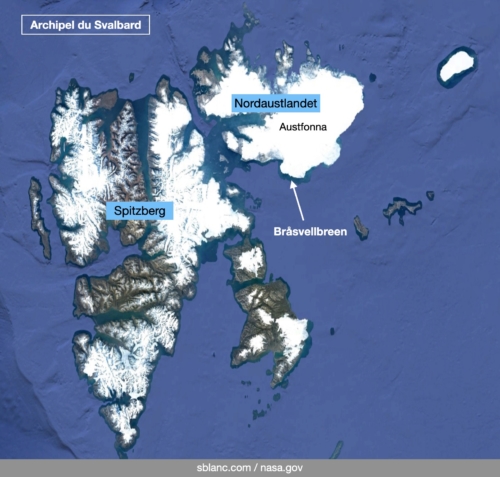 Bråsvellbreen, Austfonna, Nordaustlandet, Svalbard